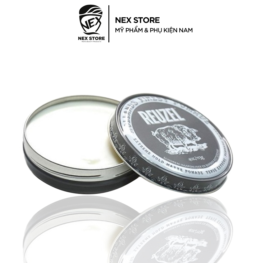 Sáp vuốt tóc nam Reuzel Extreme Hold Matte  dung tích 35gr 113gr